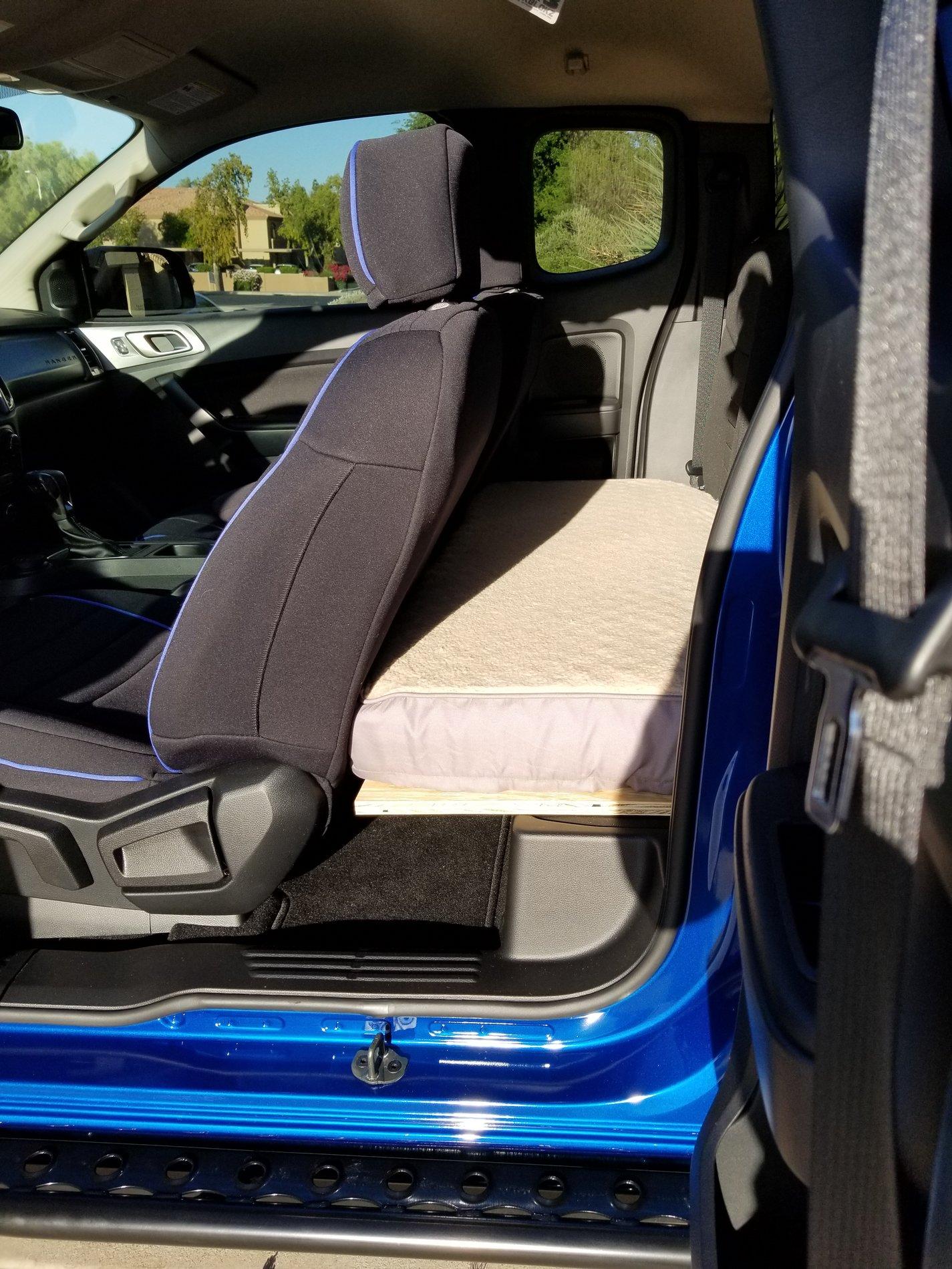 DIY Scab Rear Seat Delete/Dog Backseat Addition | 2019+ Ford Ranger and ...