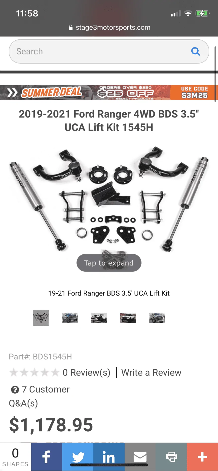 What lift to run?! | 2019+ Ford Ranger and Raptor Forum (5th Generation
