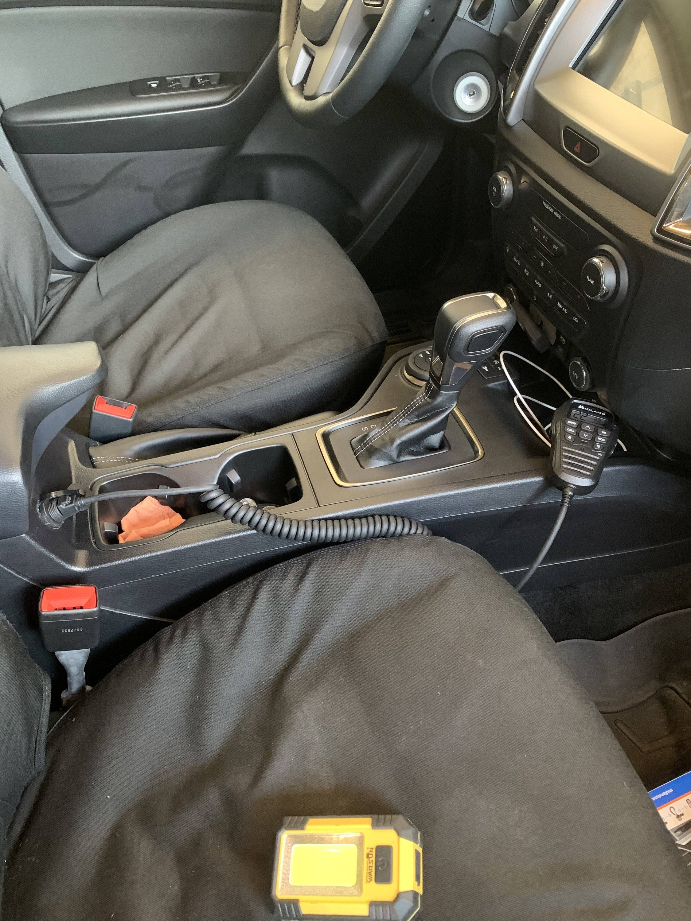 GMRS Center Console Install | 2019+ Ford Ranger and Raptor Forum (5th ...
