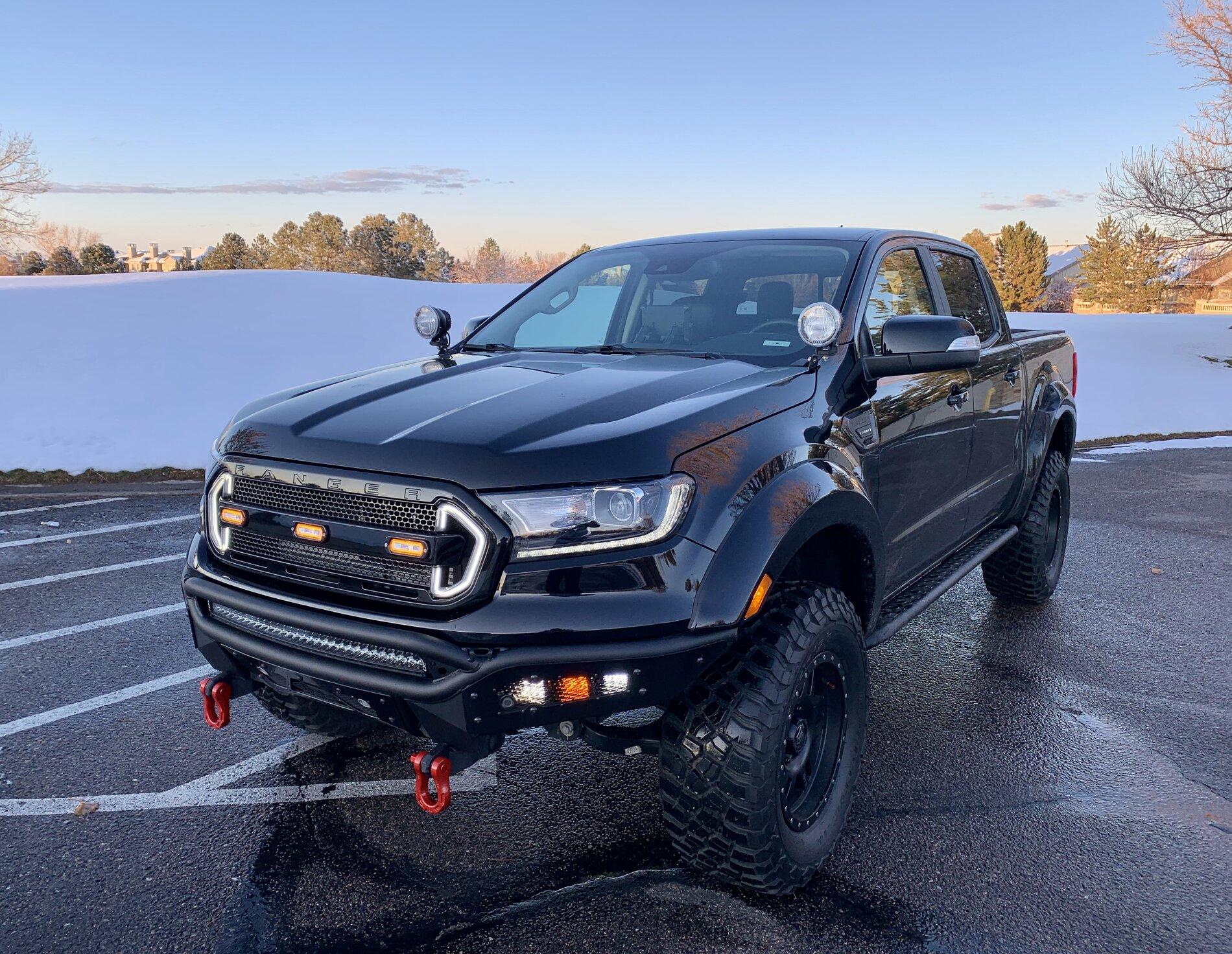 Fab Fours ACC Relocation Bracket Installed | Page 3 | 2019+ Ford Ranger ...