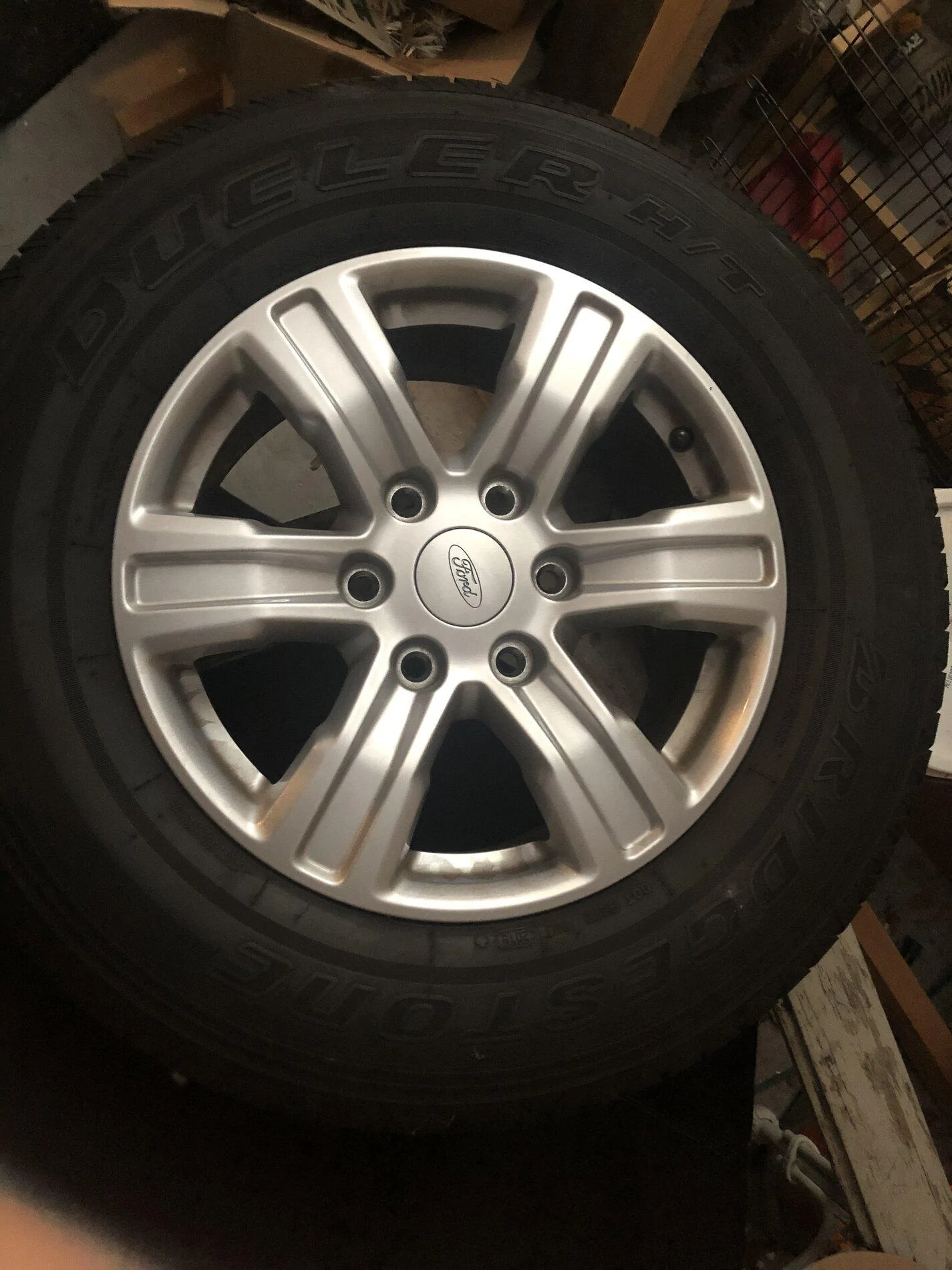 Florida - 2019 STX stock dueler tires and rims 255/65/17r $350 obo ...