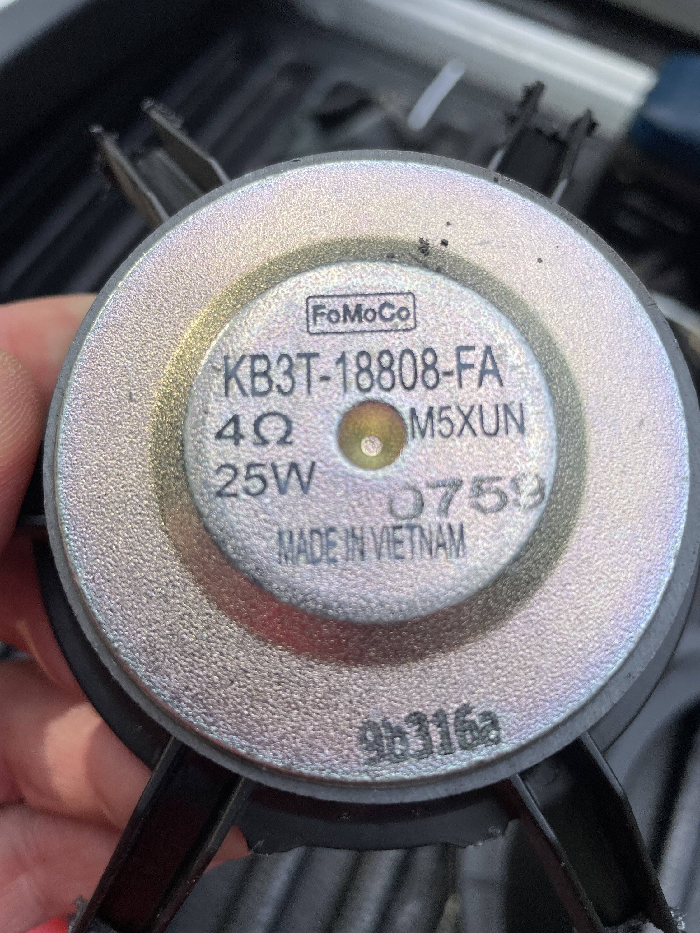 Replacing The Rear Door Speakers | 2019+ Ford Ranger and Raptor Forum ...