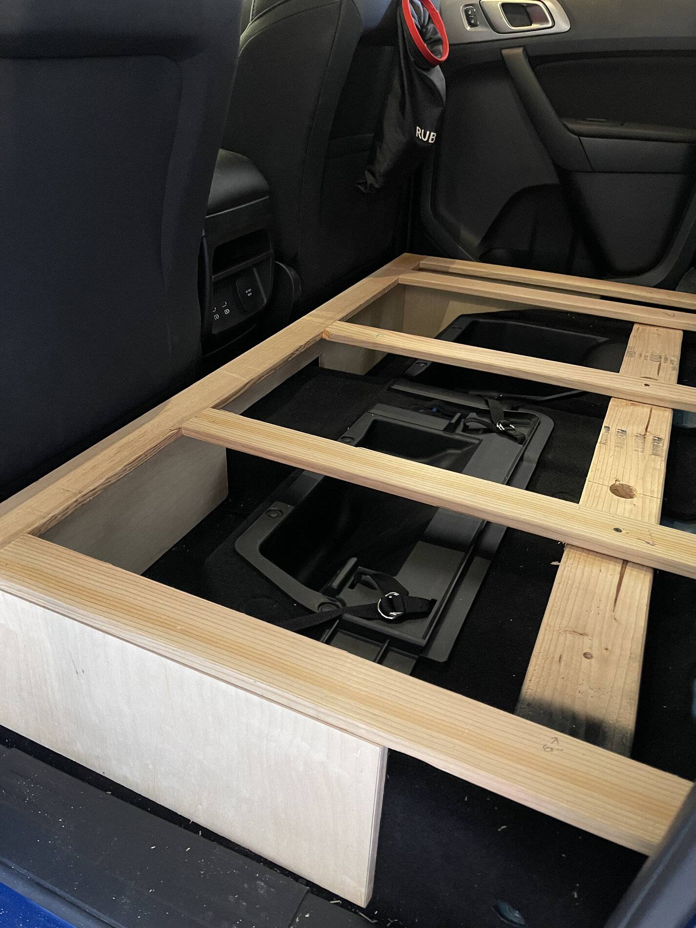 Super Crew Rear Seat Delete Finished | 2019+ Ford Ranger and Raptor ...