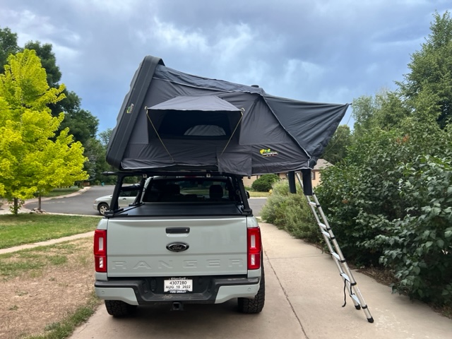 Colorado - Ironman Nomad 1300 Roof Top Tent ($2000) | 2019+ Ford Ranger ...