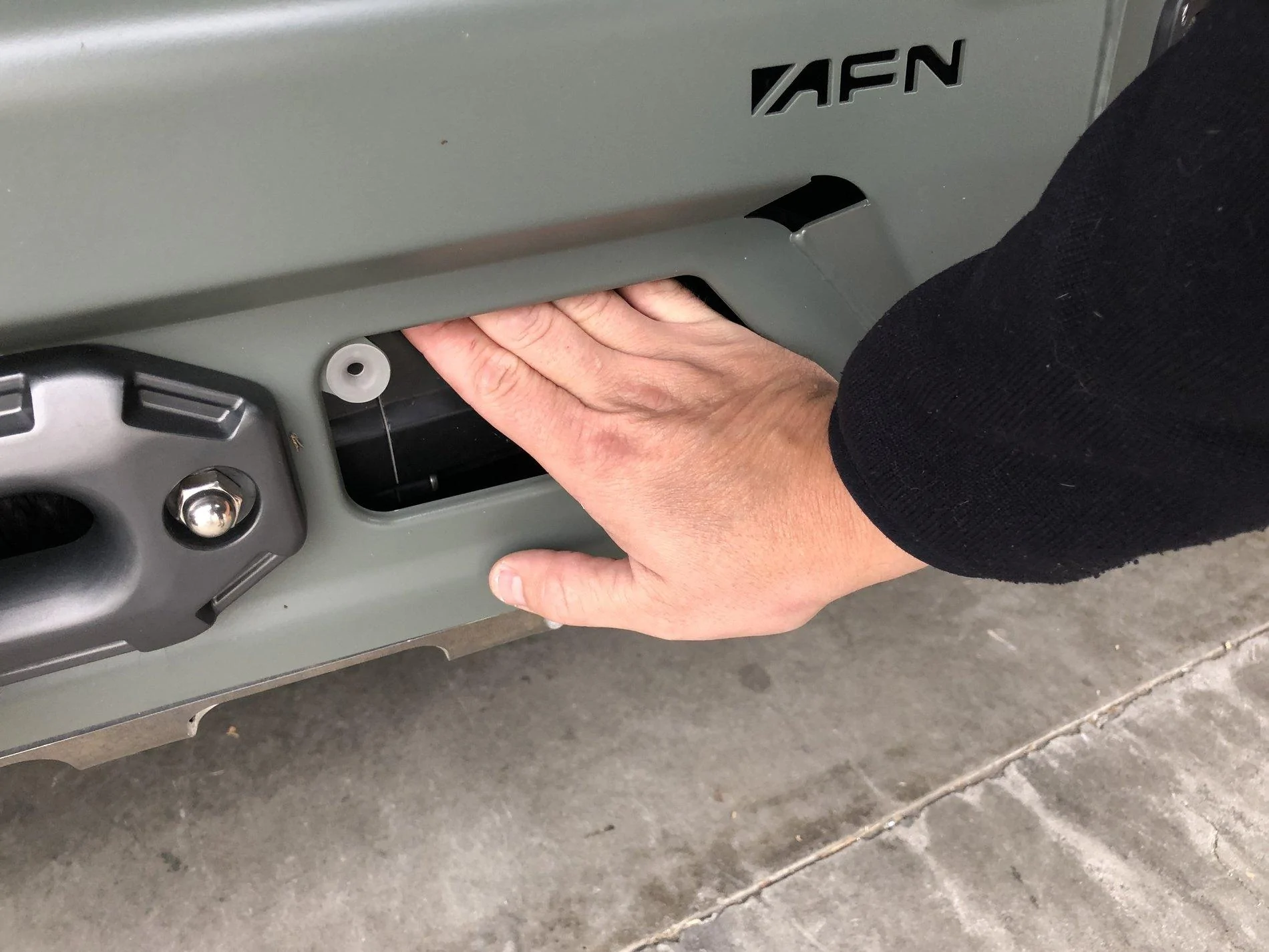 AFN 4x4 Winch Front Bumper On sale now | 2019+ Ford Ranger and Raptor ...