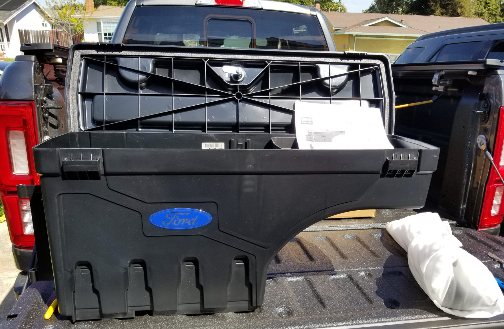 2021 F150 Lariat lump under backseat floor? - Ford F150 Forum - Community  of Ford Truck Fans