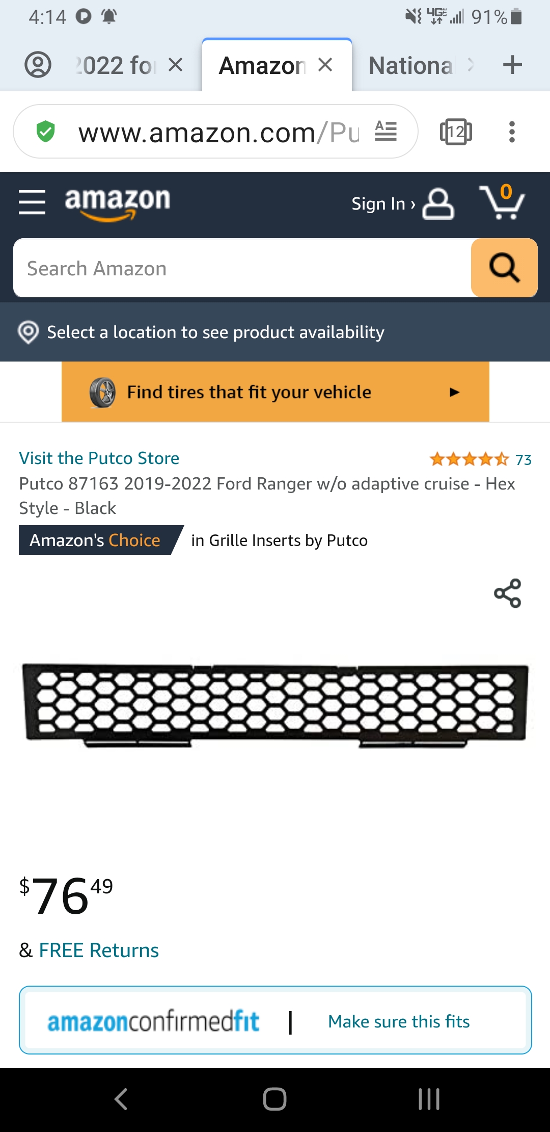 Intercooler protector | 2019+ Ford Ranger and Raptor Forum (5th ...